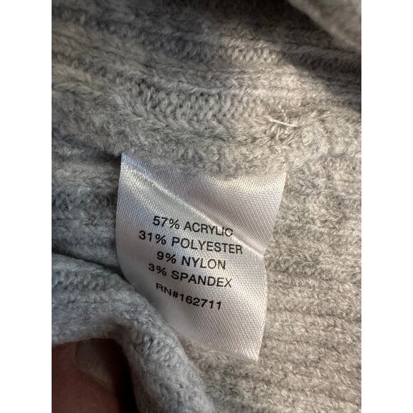 Love Ellie Two Pocket Open Cardigan - Gray - size L - Picture 13 of 13